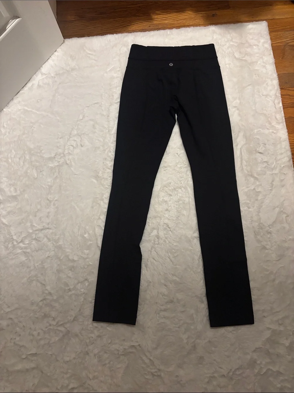 lululemon athletica Black Straight-Leg Pull-On Pants